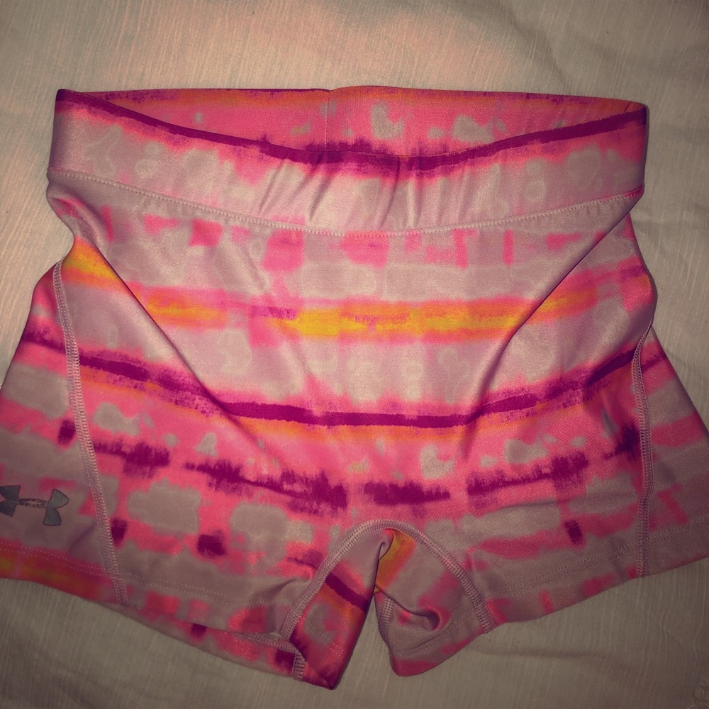 Under Armour Pink Tie Dye Spandex